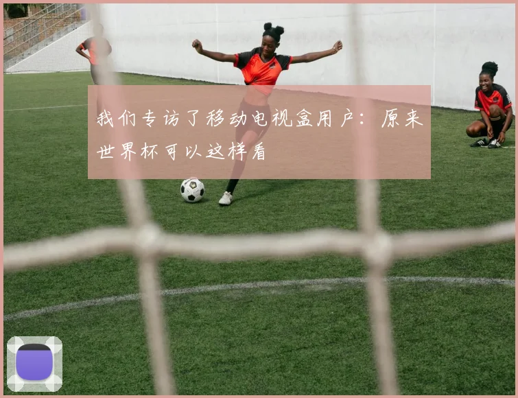 我们专访了移动电视盒用户：原来世界杯可以这样看