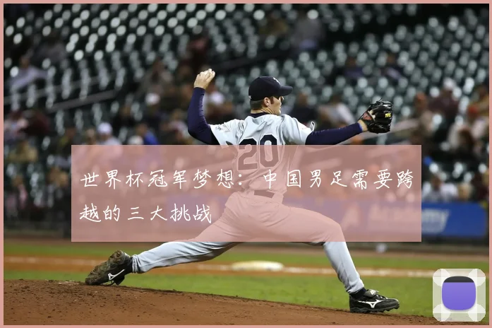 世界杯冠军梦想：中国男足需要跨越的三大挑战